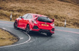 Honda Civic Type R, rear action